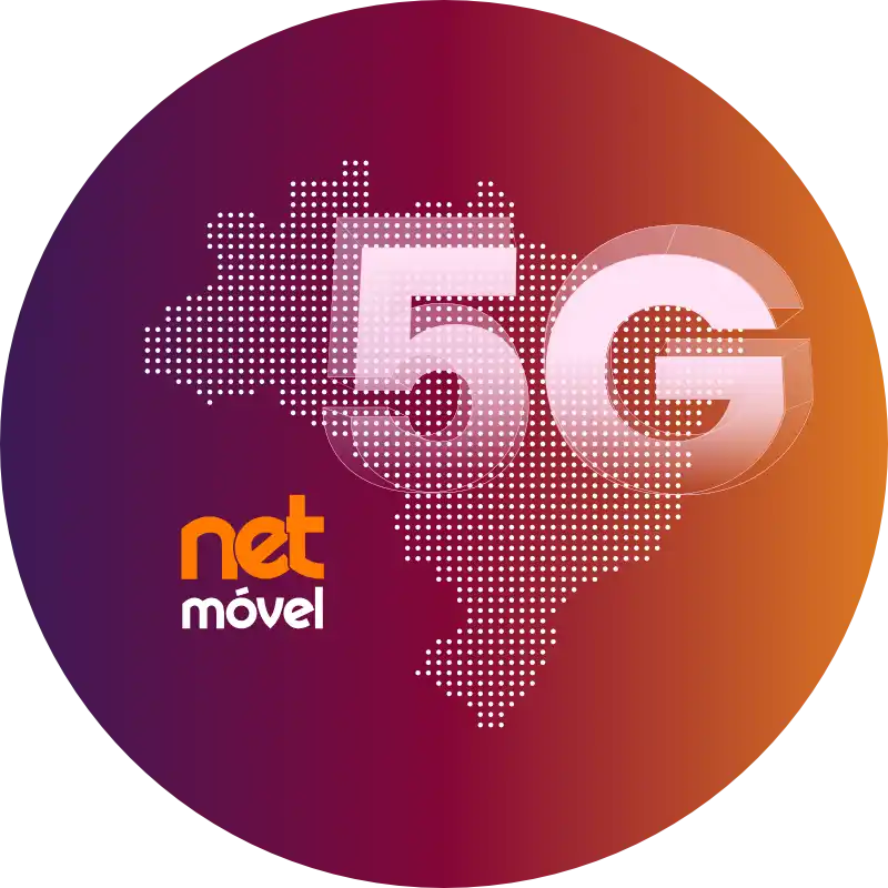 Sempre online com 5G e 4.5G de qualidade