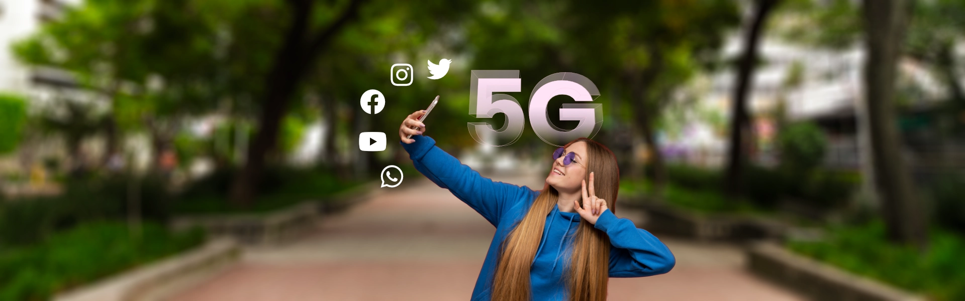 5G e 4.5G para estar sempre online